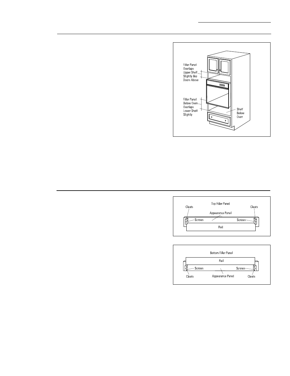 Cabinetry modifications suggestions | GE Monogram ZET737BW User Manual | Page 10 / 20