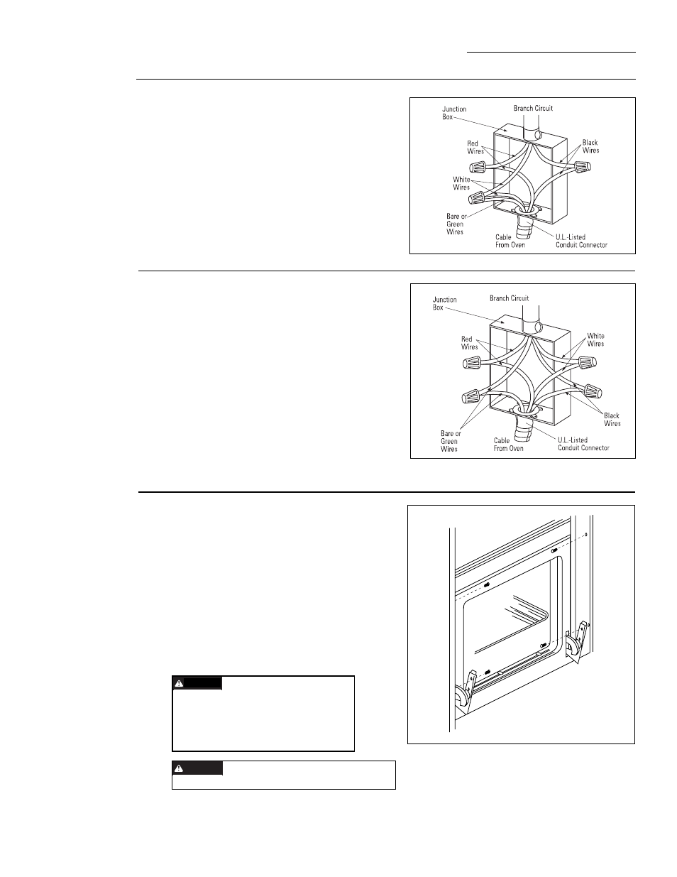 Installation | GE Monogram ZET737BW User Manual | Page 15 / 20