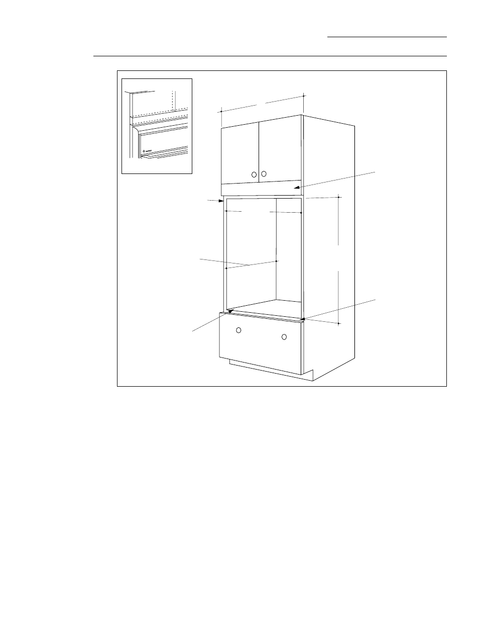 Cabinetry | GE Monogram ZET737BW User Manual | Page 7 / 20