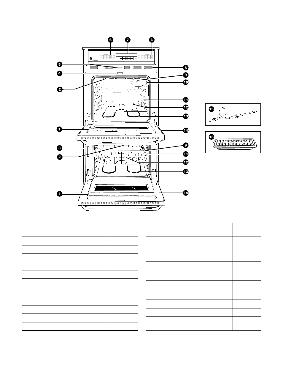 Features, Features of your ovens | GE Monogram MONOGRAM ZEK755 User Manual | Page 6 / 36