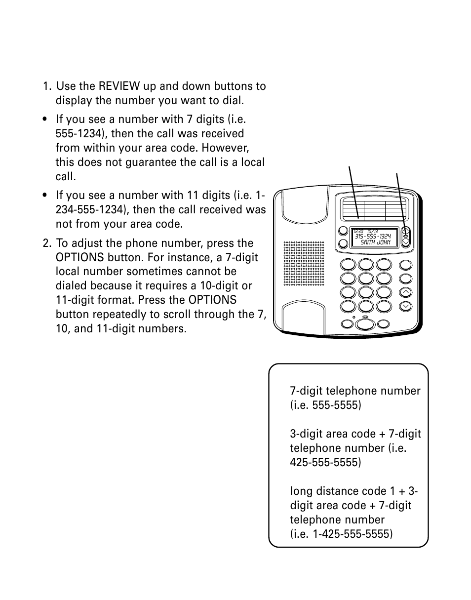 Programmed, Your, Local | Area, Code, Setup, Menu, Area code | GE Monogram 29391 User Manual | Page 18 / 72