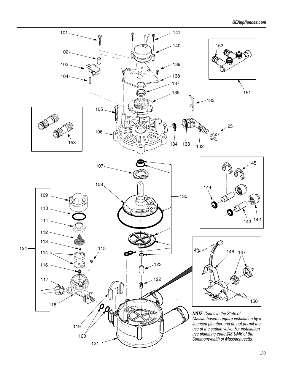 GE Monogram GXSF30H User Manual | Page 23 / 60
