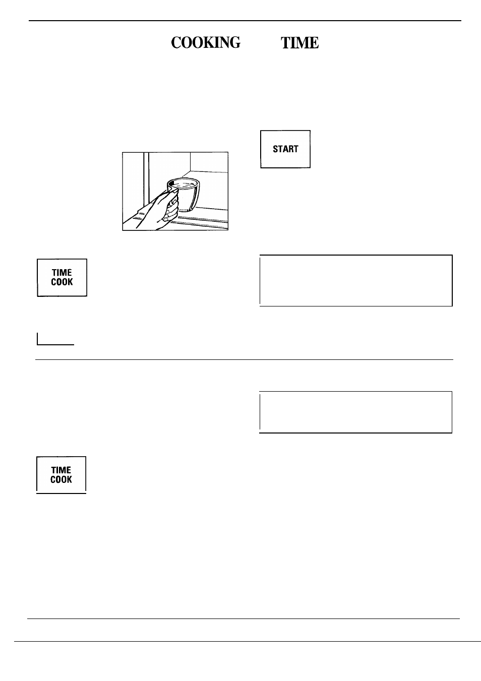 Cooking by, Time cook, Using the time cook ii feature | GE Monogram ZW2000 User Manual | Page 11 / 36