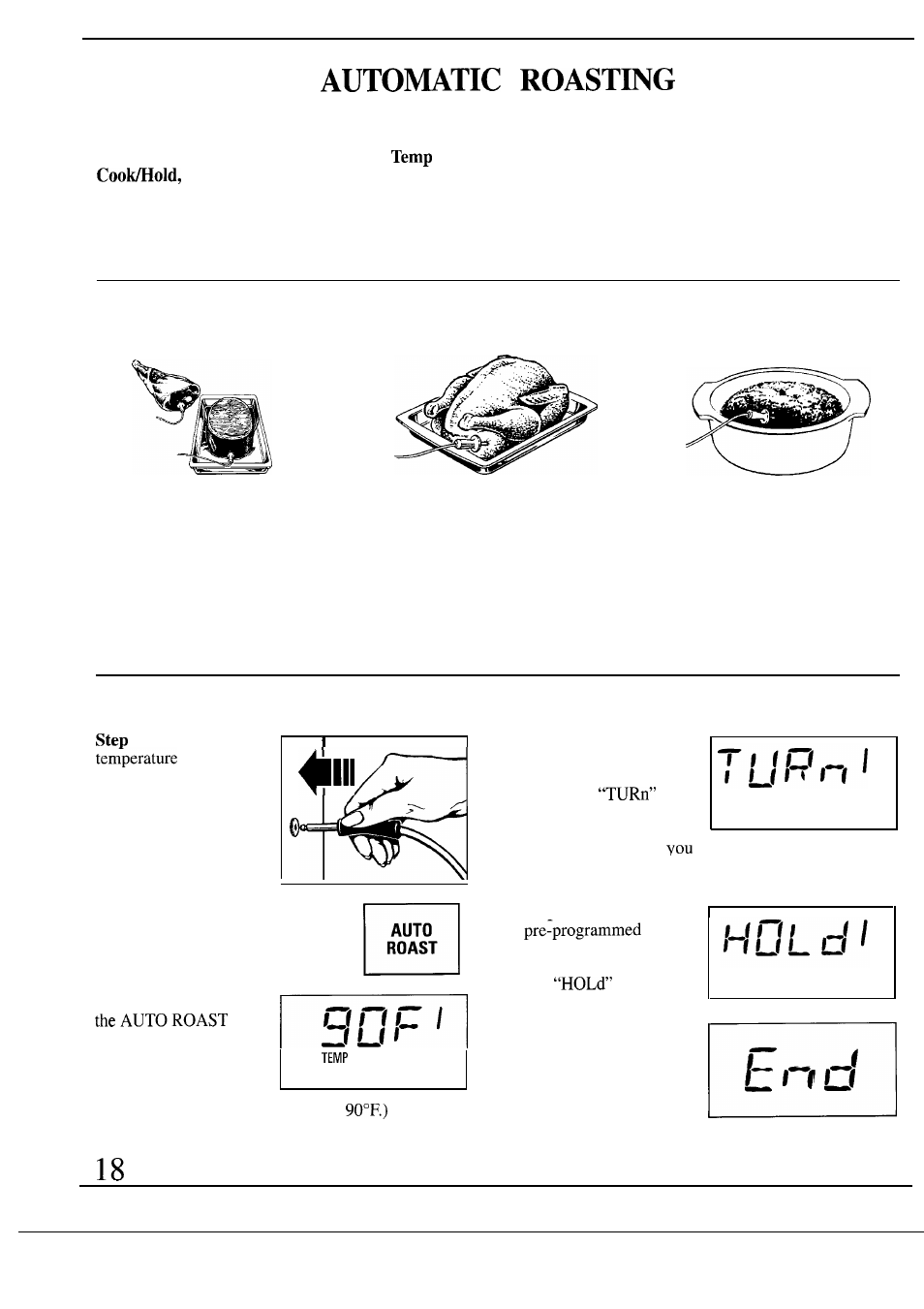 Auto roast , 19 | GE Monogram ZW2000 User Manual | Page 18 / 36