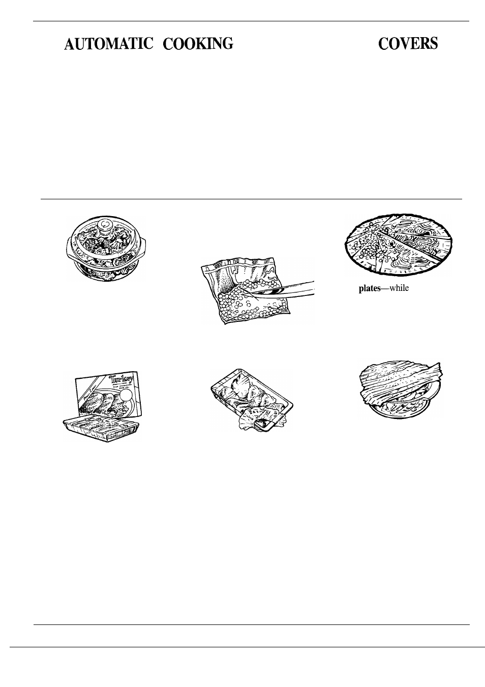 Containers, Containers and covers | GE Monogram ZW2000 User Manual | Page 26 / 36