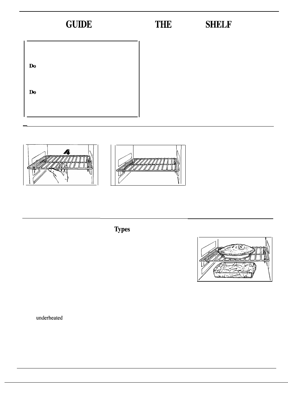 How to insert the shelf into the oven, How to reheat several different of foods together | GE Monogram ZW2000 User Manual | Page 27 / 36