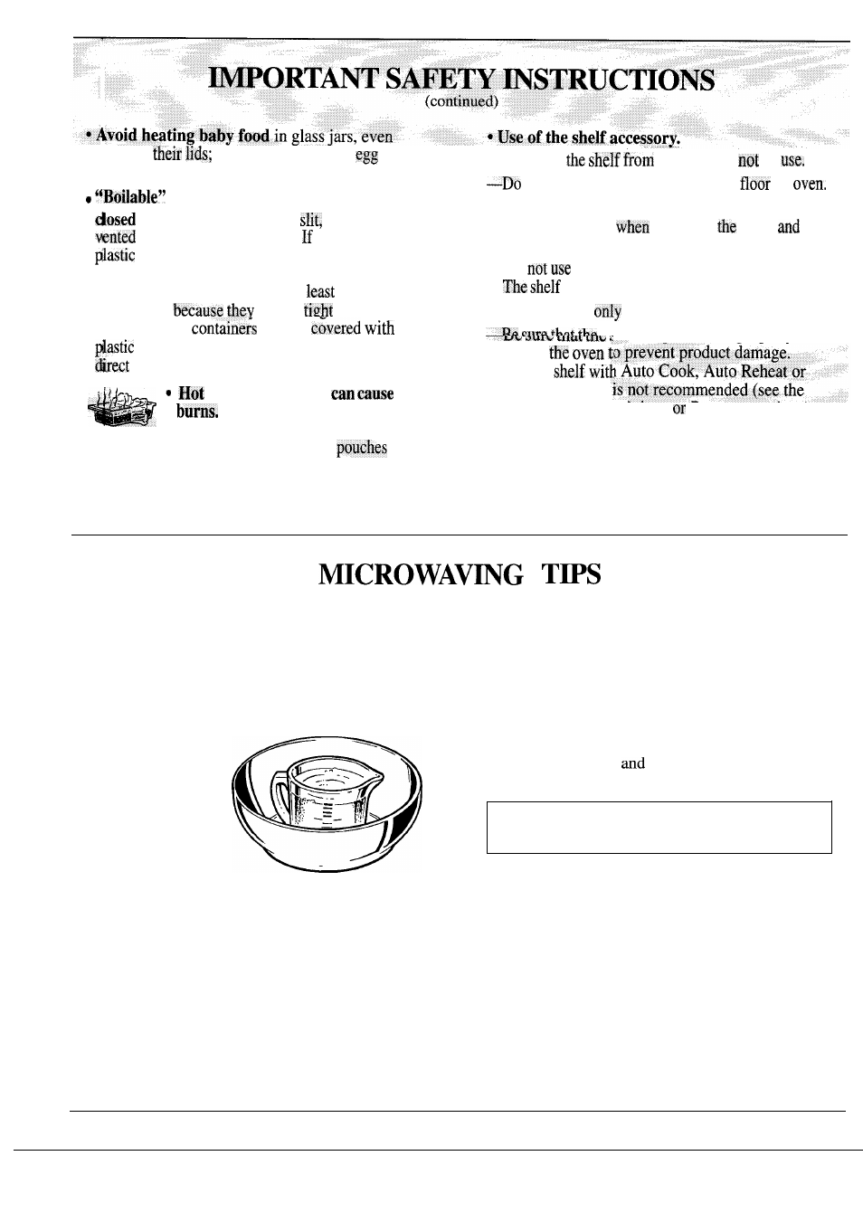 Microwave cooking , 10–27, Microwaving tips, Save these | Instructions | GE Monogram ZW2000 User Manual | Page 6 / 36