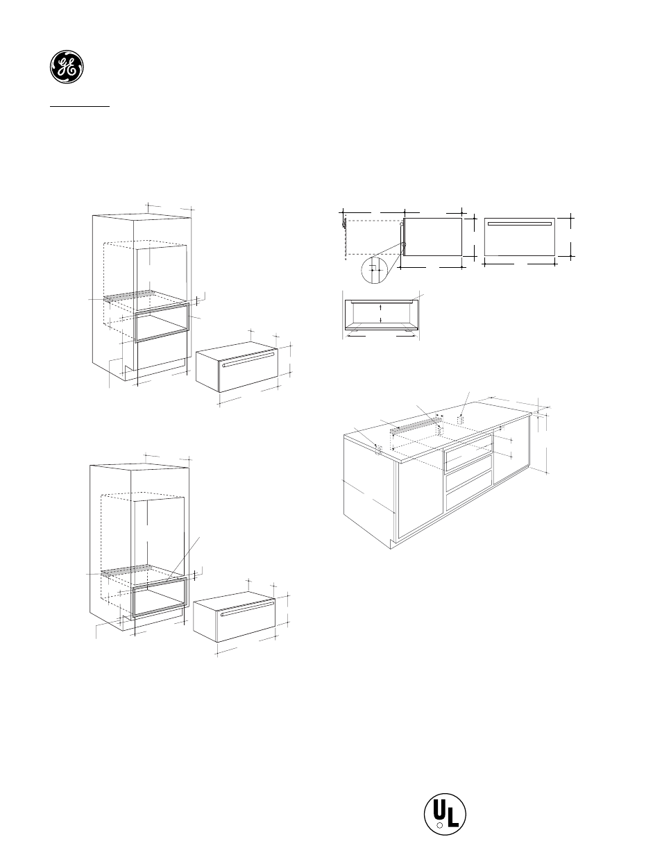 GE Monogram ZTD910WBWW User Manual | 2 pages