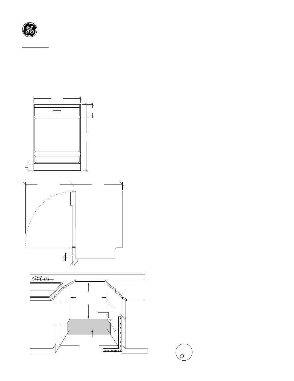 GE Monogram ZBD4700XWW User Manual | 3 pages