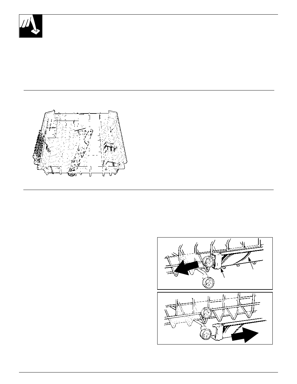 Loading, Loading , 9, How to load your dishwasher | GE Monogram ZBD4800 User Manual | Page 8 / 16