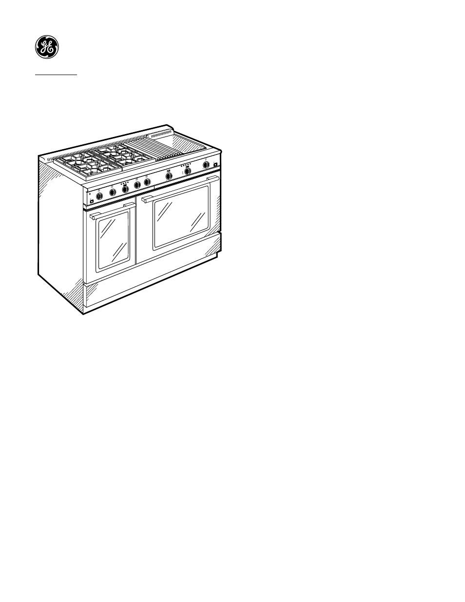 Monogram | GE Monogram RANGES ZDP48L4GWSS User Manual | Page 3 / 3