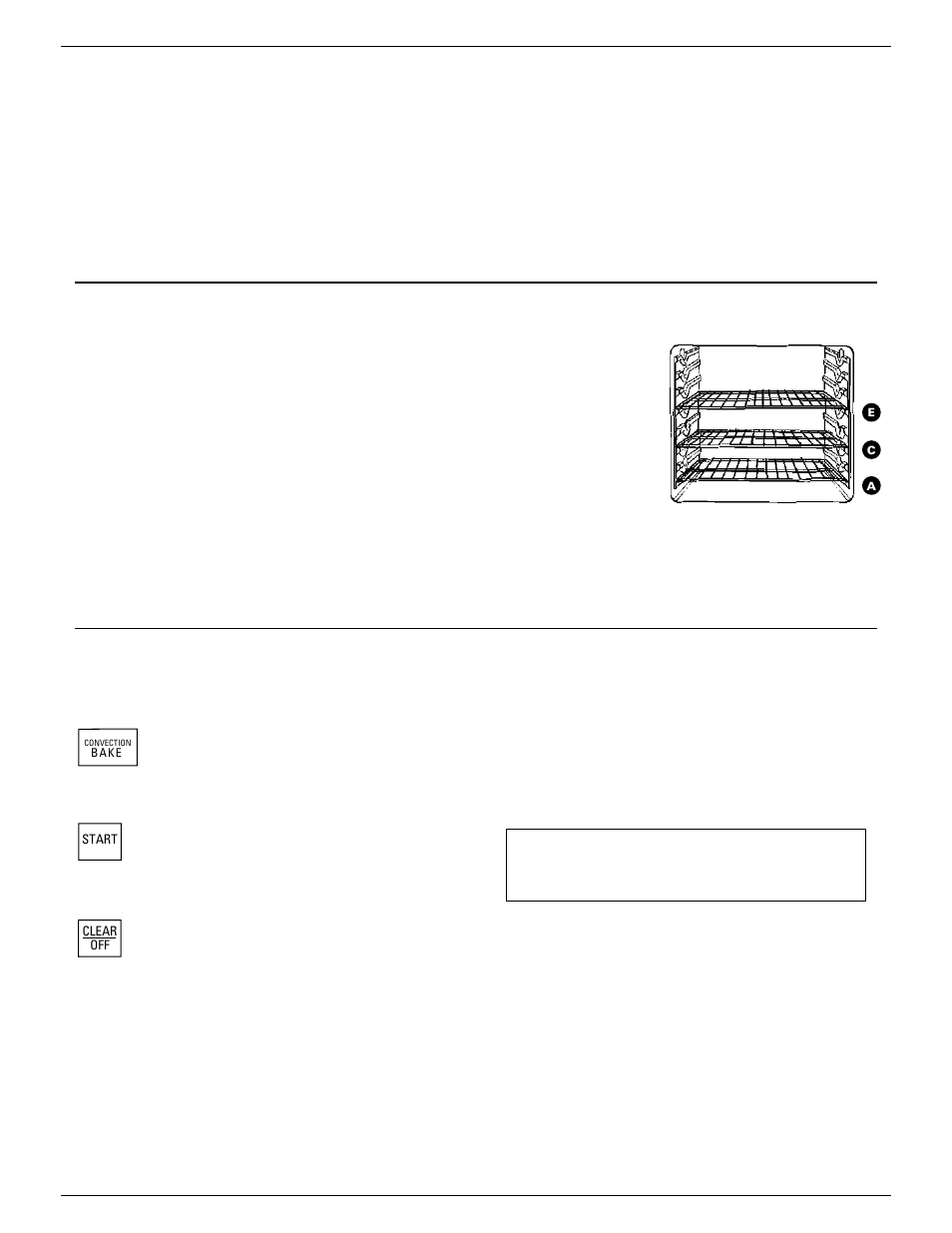 Convection baking, Multi-shelf baking, Convection baking –17 | 15 convection baking, How to set your oven for convection baking | GE Monogram ZET737 User Manual | Page 15 / 44