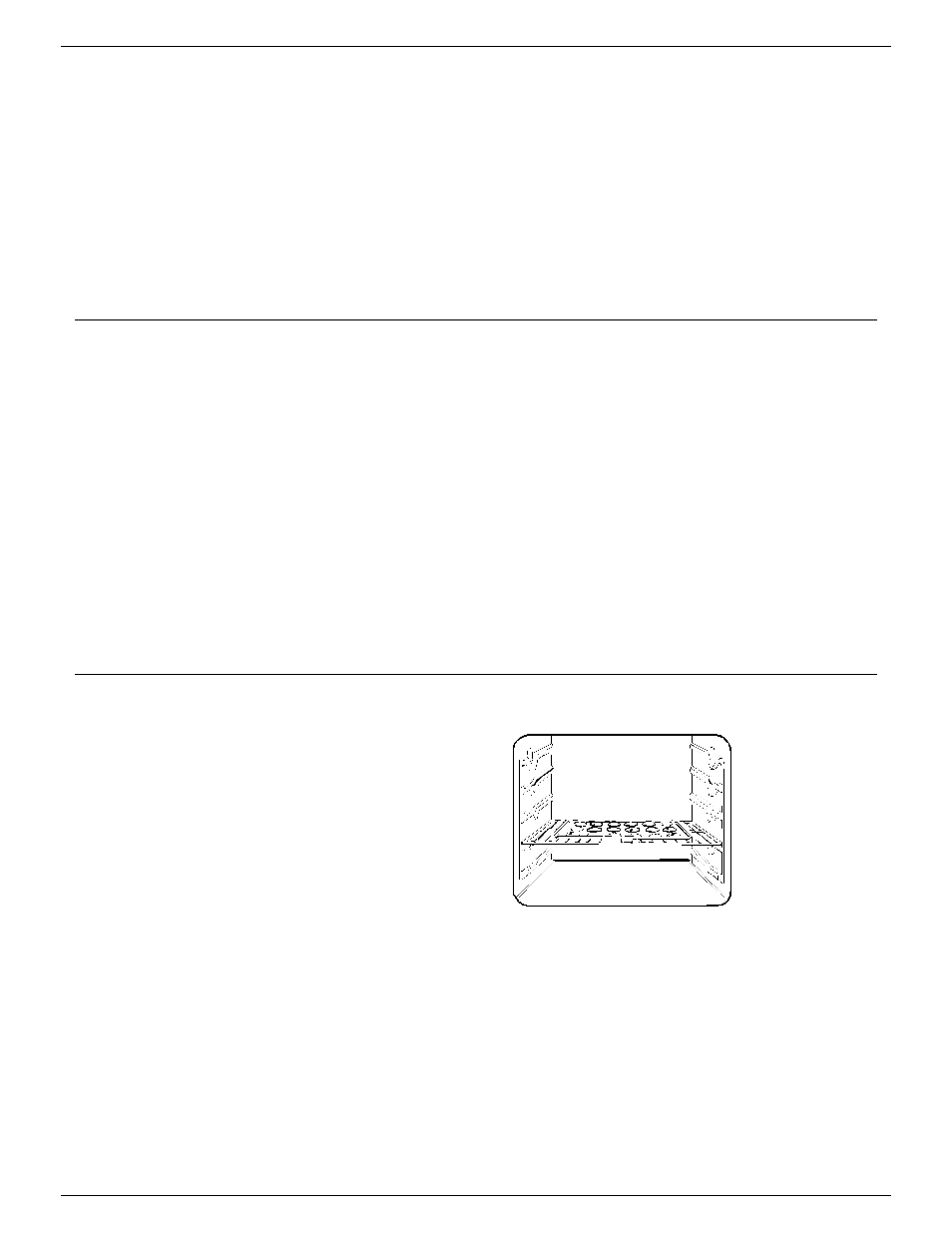 Preheating, Preheating , 23–25, Baking pans pan placement | Cookies | GE Monogram ZEK735 User Manual | Page 15 / 36