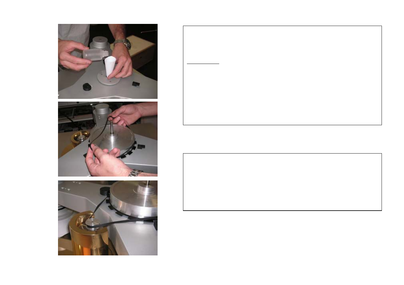 Goldmund Reference II Turntable User Manual | Page 16 / 21