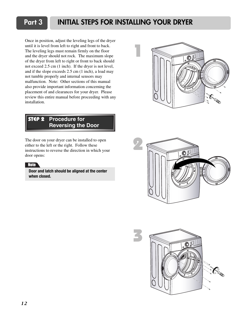Goldstar DLG3744W User Manual | Page 12 / 72