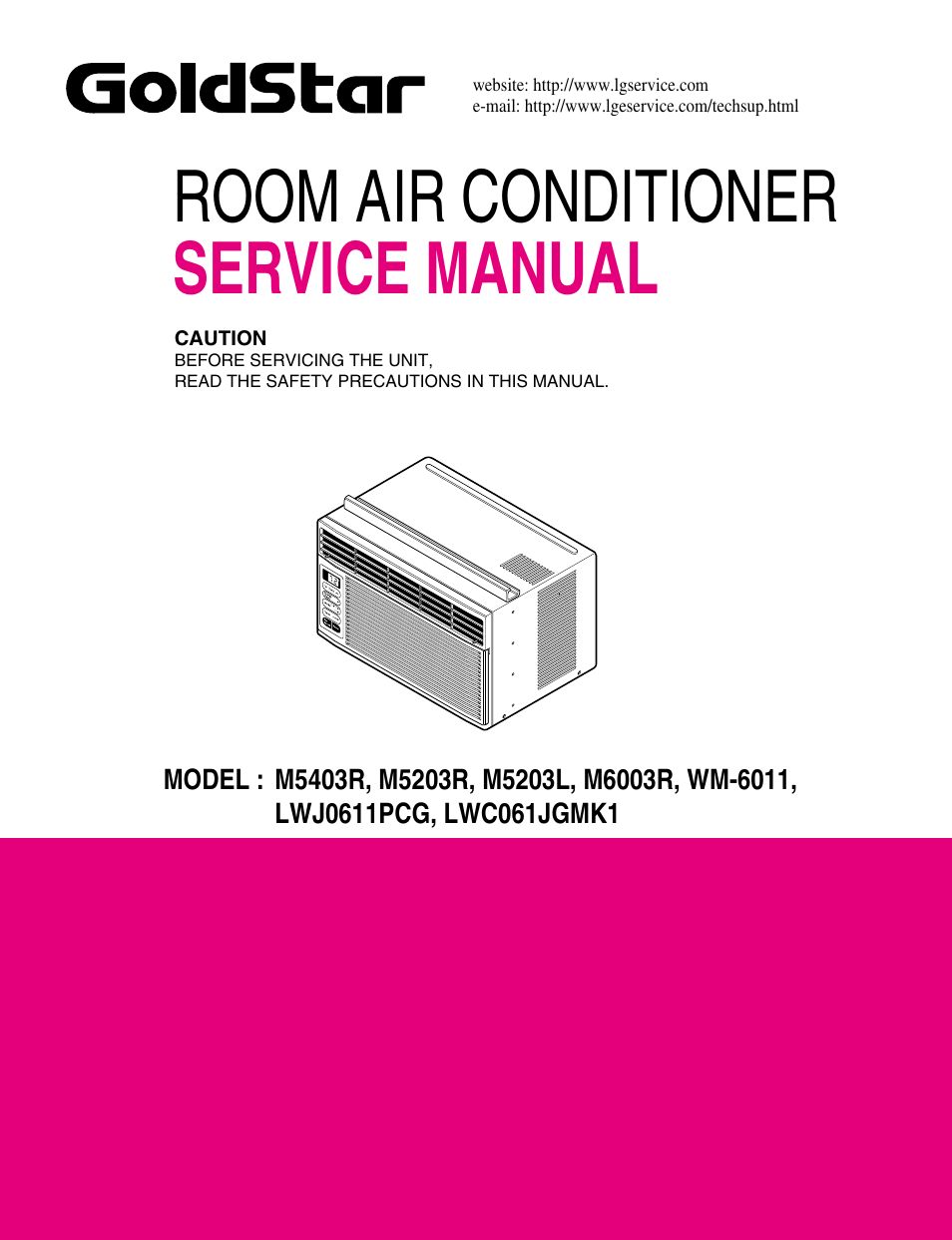 Goldstar LWJ0611PCG User Manual | 32 pages