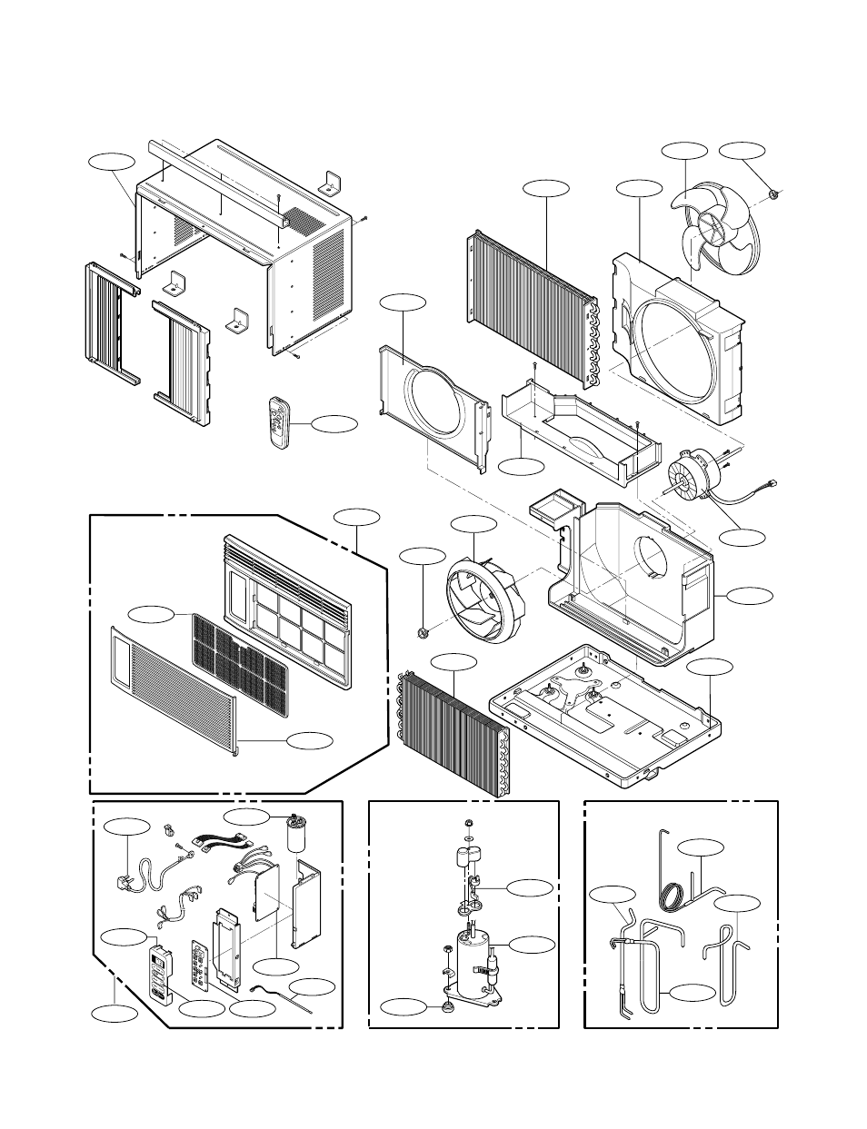 Exploded view | Goldstar LWJ0611PCG User Manual | Page 29 / 32