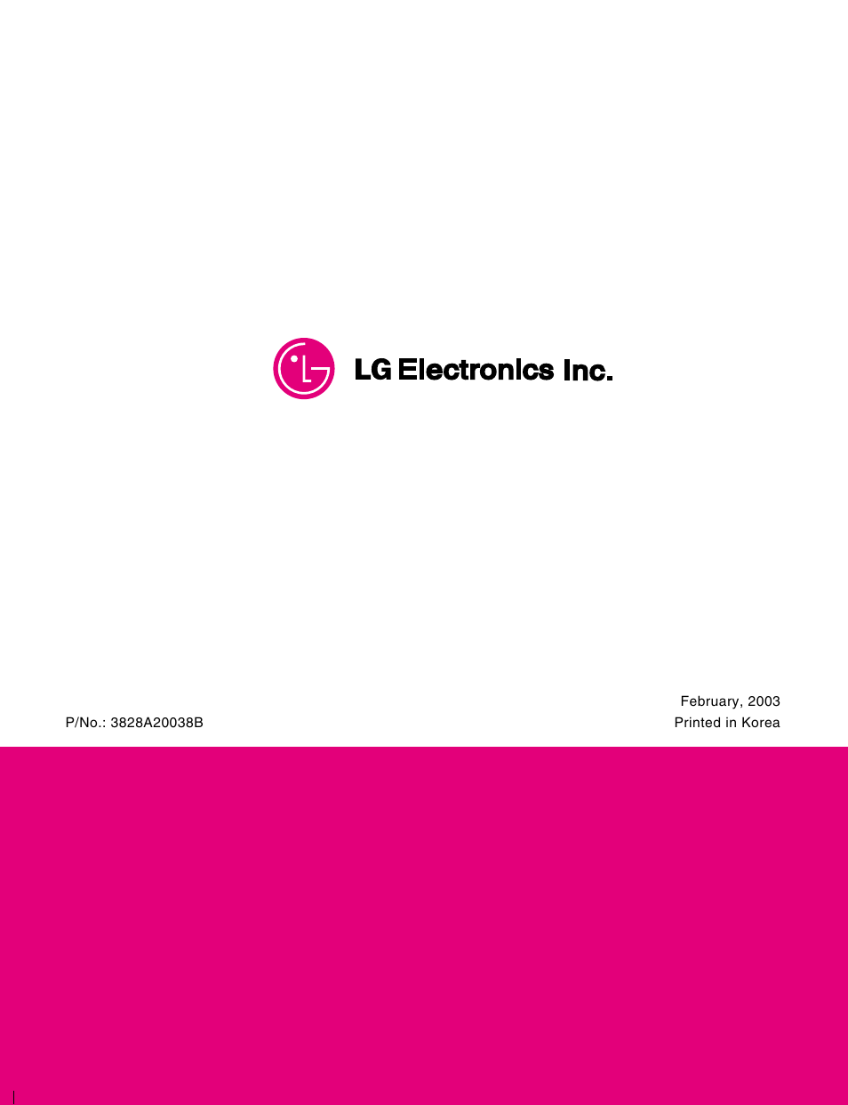 Goldstar LWJ0611PCG User Manual | Page 32 / 32