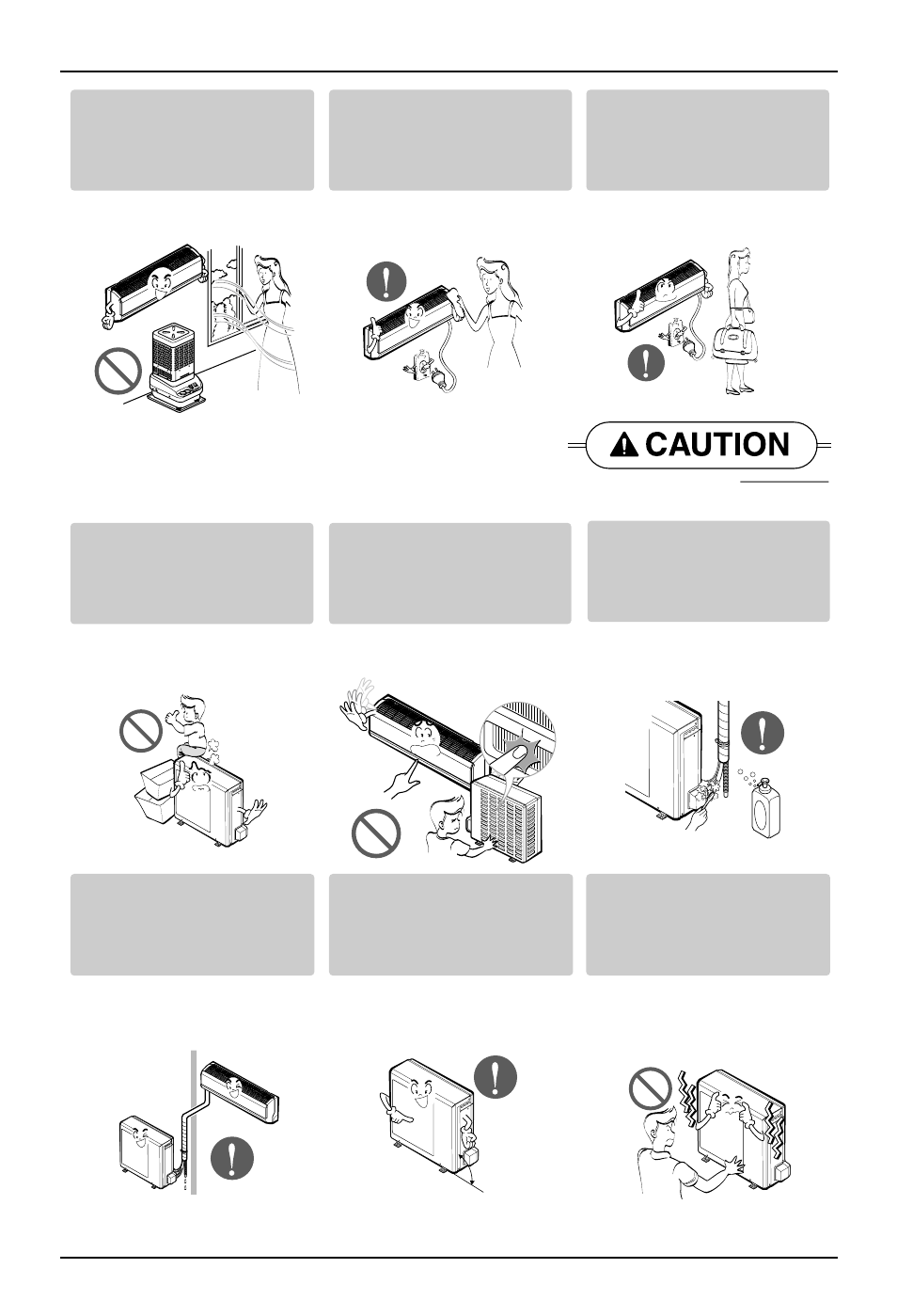 Installation, 6 room air conditioner | Goldstar LS242CE User Manual | Page 6 / 29