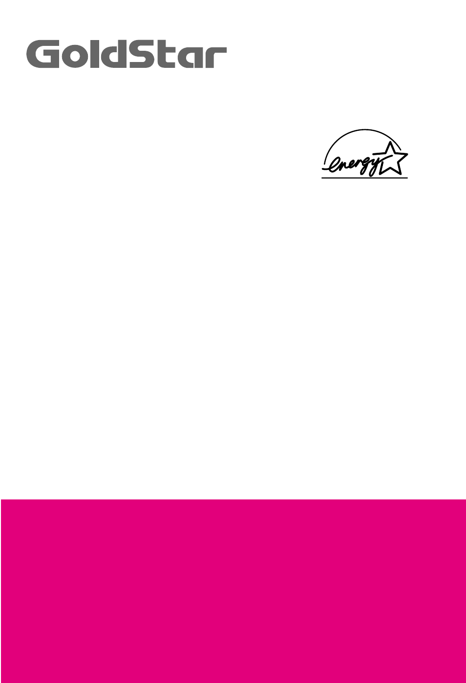 Goldstar DH50EL DH65E User Manual | 11 pages