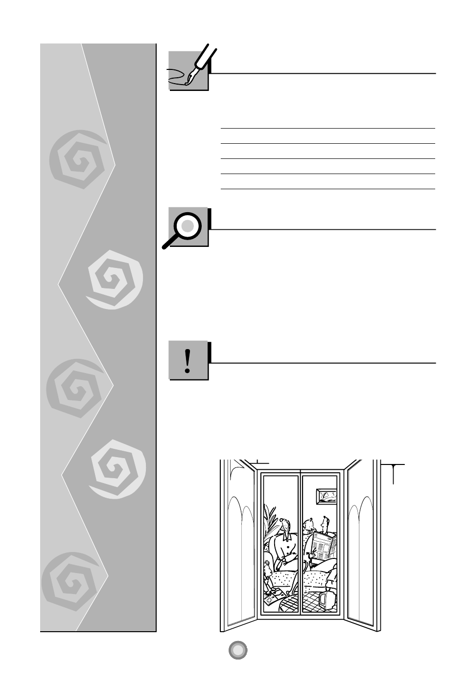 Read this manual precaution, For your records | Goldstar DH50EL DH65E User Manual | Page 2 / 11