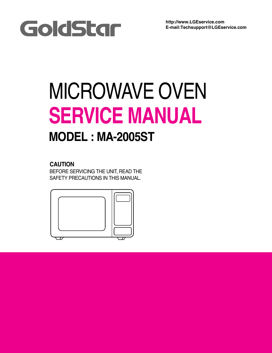 Goldstar MA-2005ST User Manual | 46 pages