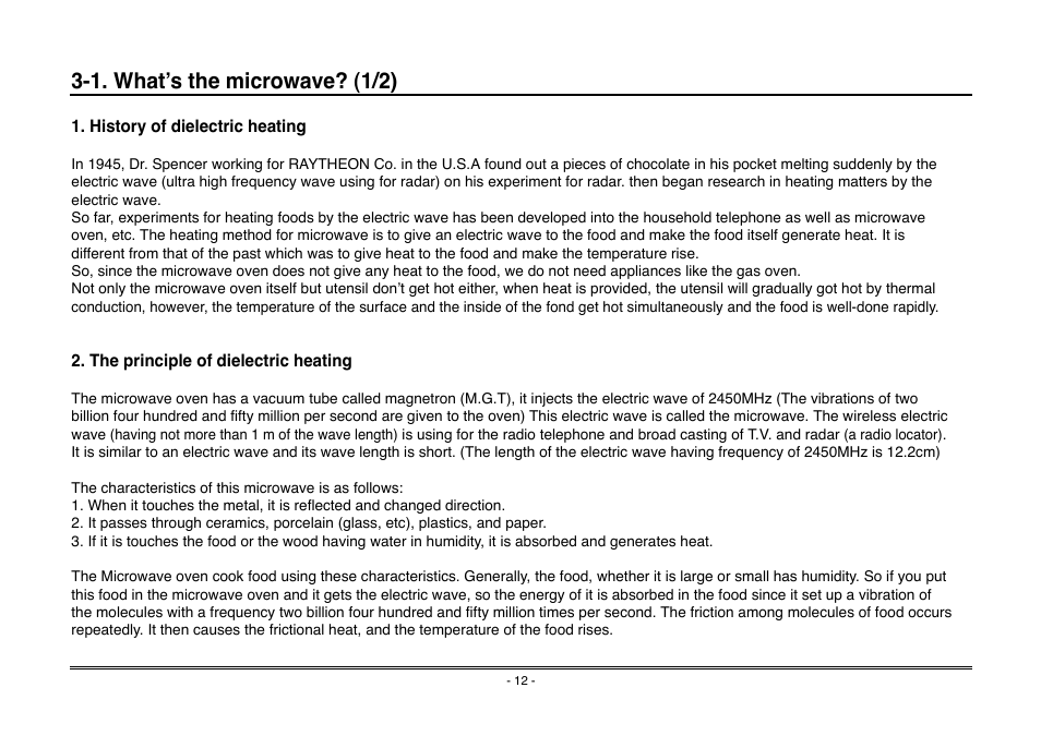 1. what’s the microwave? (1/2) | Goldstar MA-2005ST User Manual | Page 7 / 46
