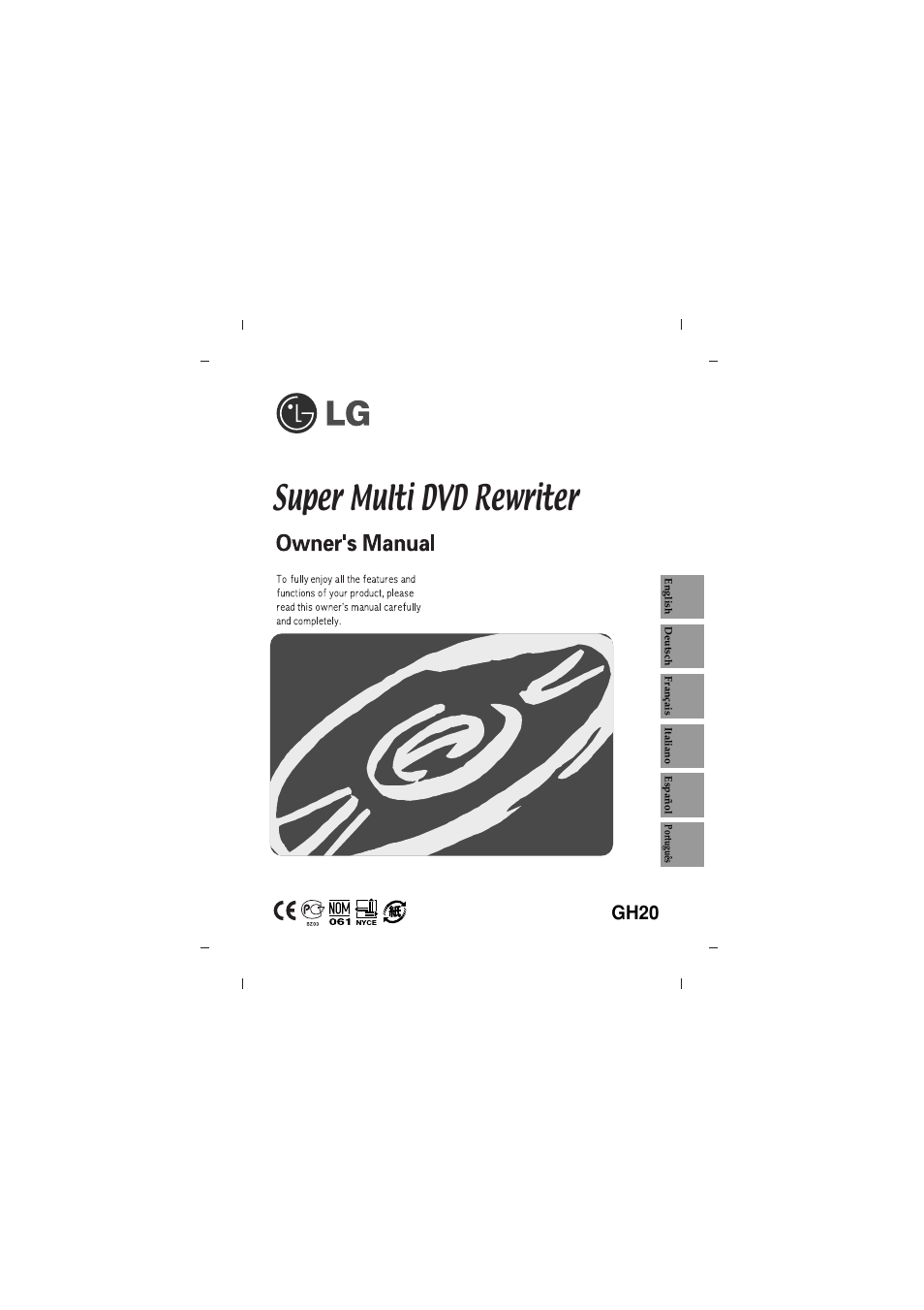 LG GH20NS10 User Manual | 13 pages