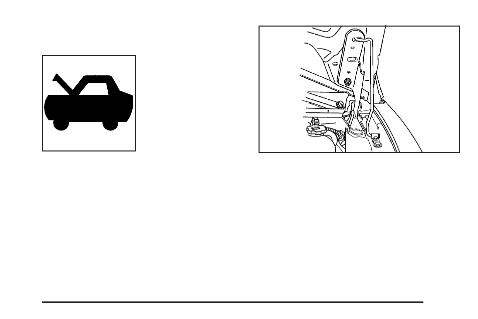 Hood release, Hood release -11 | GMC 2006 Savana User Manual | Page 259 / 394