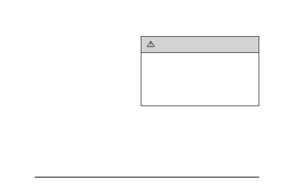 Caution | GMC 2006 Savana User Manual | Page 266 / 394
