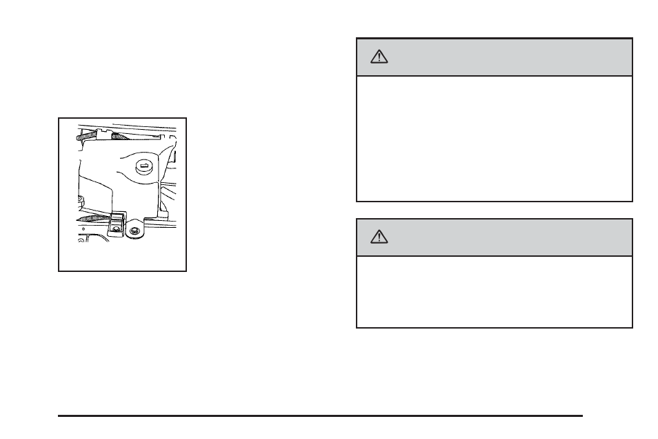 Caution | GMC 2006 Savana User Manual | Page 271 / 394
