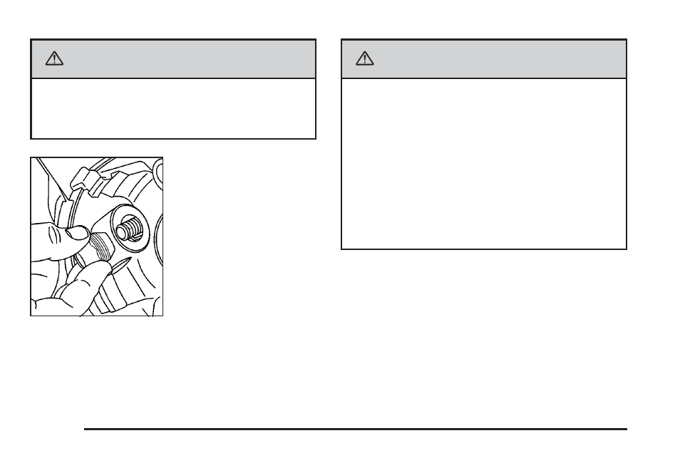 Caution | GMC 2006 Savana User Manual | Page 326 / 394