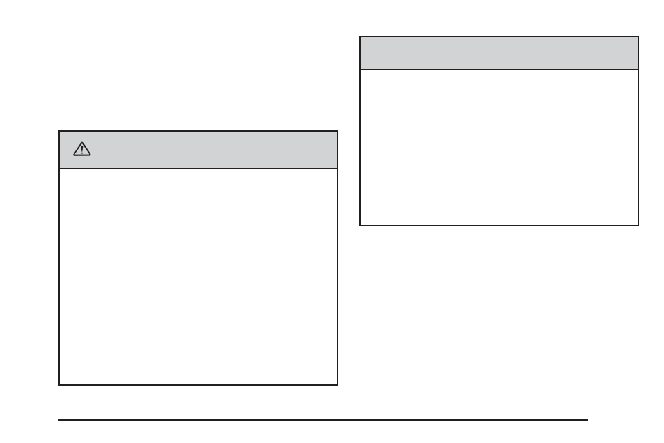 Caution | GMC 2006 Savana User Manual | Page 49 / 394