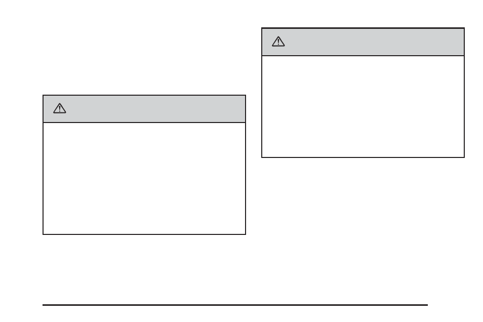 Caution | GMC 2006 Savana User Manual | Page 55 / 394