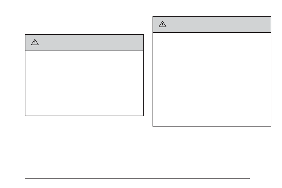 Caution | GMC 2006 Savana User Manual | Page 67 / 394