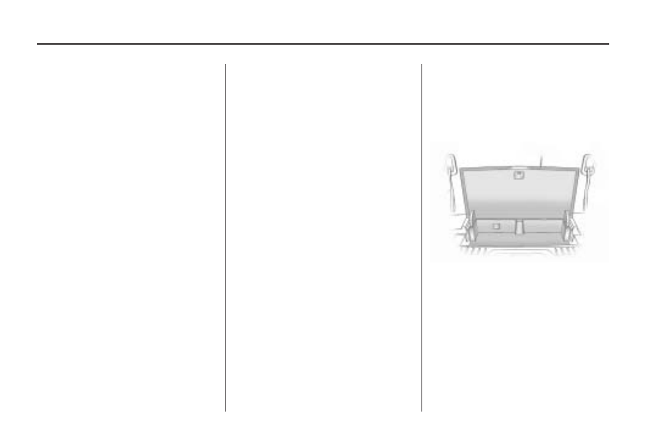 Rear seat armrest, Convenience net, Cargo cover | Cargo tie downs, Cargo management system, System -52 | GMC 2009 Acadia User Manual | Page 120 / 516