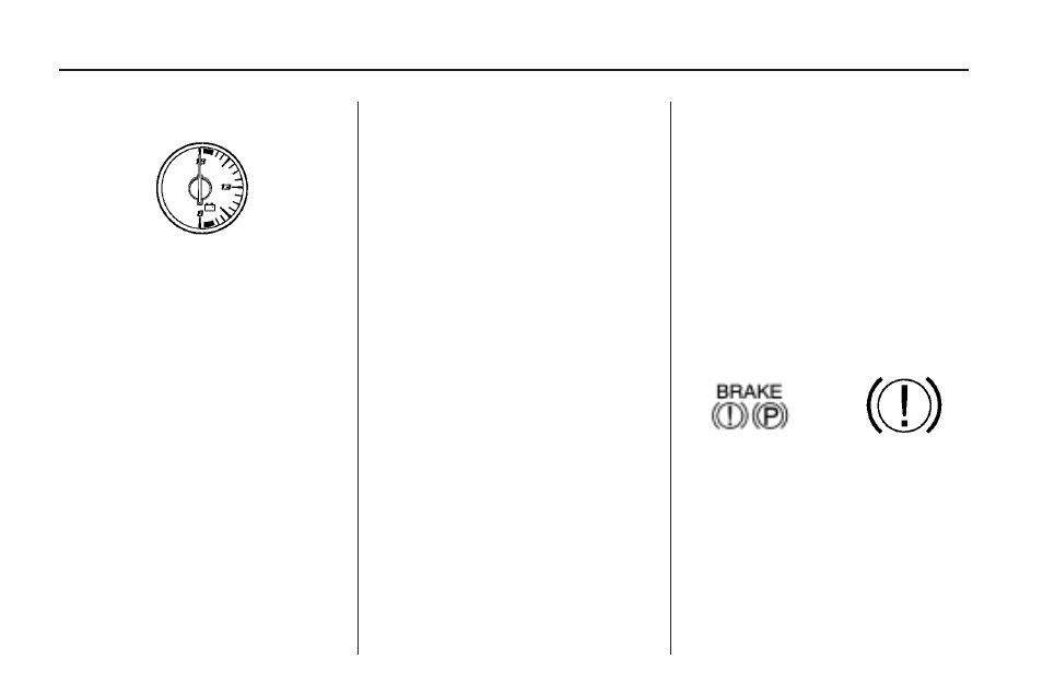 Voltmeter gage, Brake system warning light, Voltmeter gage -38 brake system warning | Light -38 | GMC 2009 Acadia User Manual | Page 160 / 516