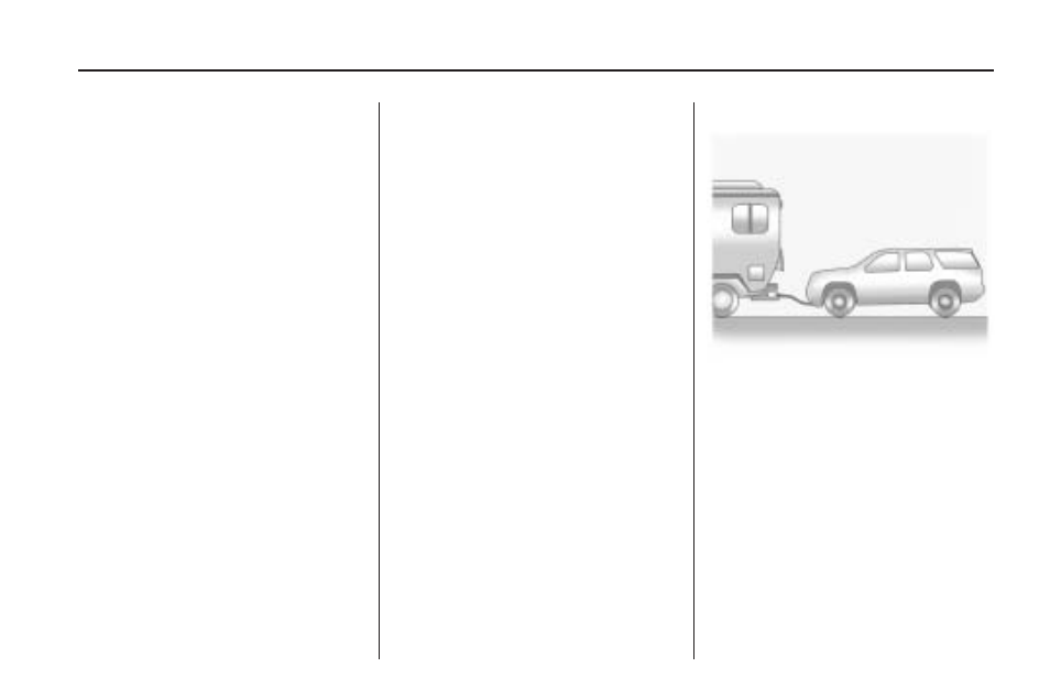Recreational vehicle towing, Recreational vehicle, Towing -21 | GMC 2009 Acadia User Manual | Page 273 / 516