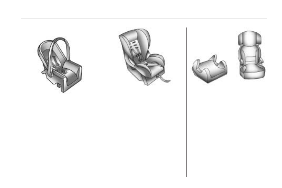 Child restraint systems, Child restraint systems -35 | GMC 2009 Acadia User Manual | Page 39 / 516