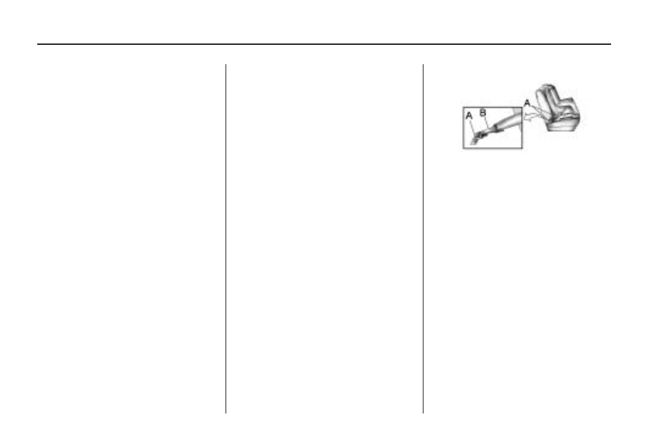 Lower anchors and tethers for children (latch), Lower anchors and tethers, For children (latch) -38 | GMC 2009 Acadia User Manual | Page 42 / 516