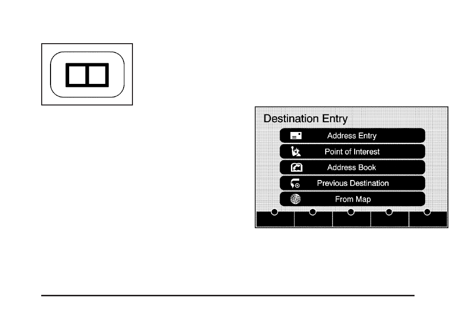 Destination, Destination -13, Auto reroute | GMC 2009 Acadia User Manual | Page 457 / 516