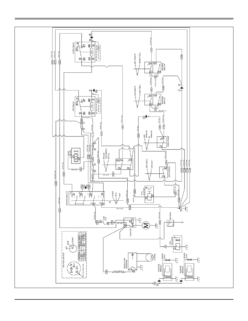 Service electrical | Great Dane Chariot Brutus GBKW2552S User Manual | Page 44 / 86