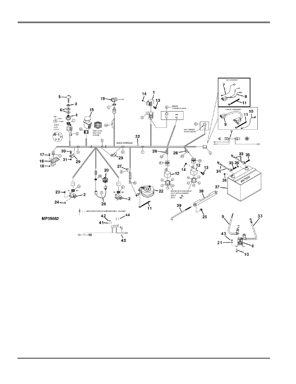 Electrical and related components | Great Dane C5 Chariot GCKH2352S User Manual | Page 62 / 88