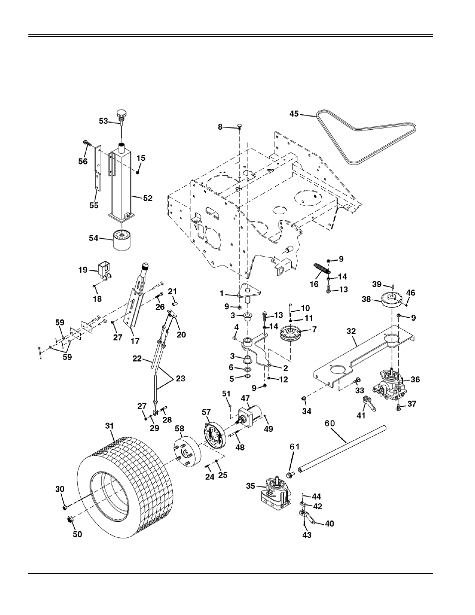 Traction drive and brakes | Great Dane C5 Chariot GCKH2352S User Manual | Page 68 / 88