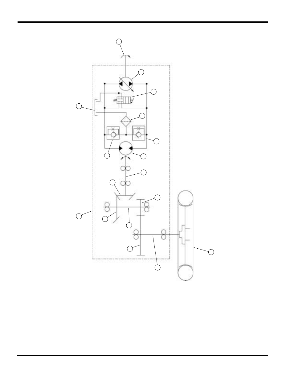 Iso hydraulic schematic | Great Dane Scamper HG TCHR48-15KA User Manual | Page 12 / 30