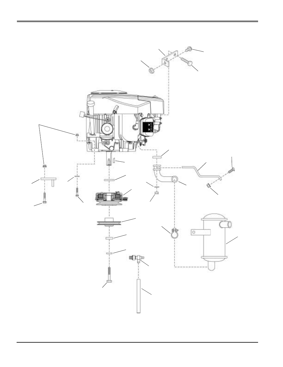 Engine and related components | Great Dane Scamper HG TCHR48-15KA User Manual | Page 14 / 30