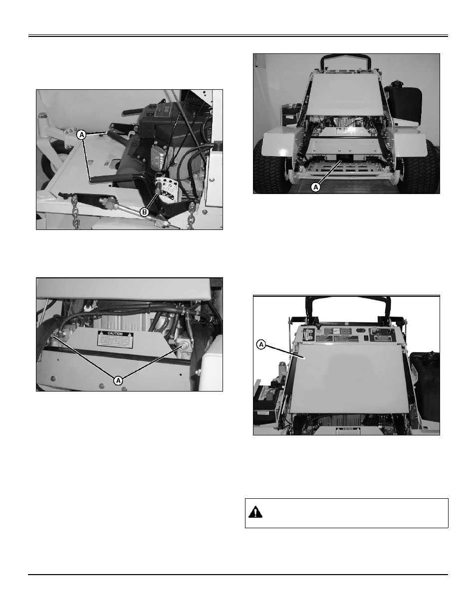Operating, Operating - 8, Mower deck controls | Miscellaneous controls, Mounting and dismounting machine safely, Raising and lowering thigh pad, Adjusting mower deck cutting height | Great Dane Super Surfer Series II GSKH2561S User Manual | Page 10 / 78