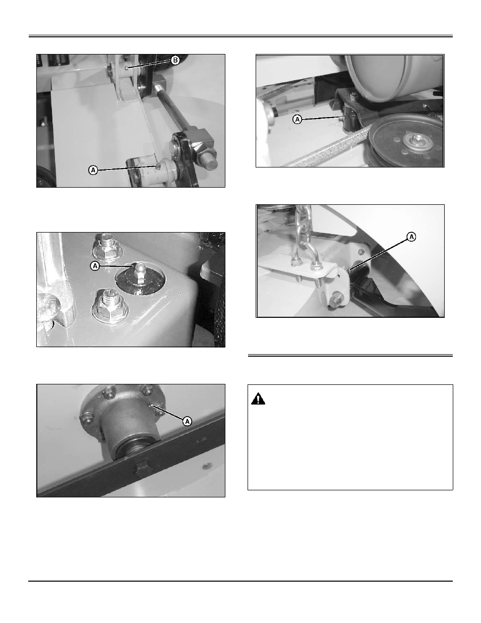 Service engine, Service engine - 18, Lubricating deck lift pivot points | Lubricating pump idler pivot, Lubricating mower deck spindles, Lubricating mower deck idler pivot, Lubricating mower deck push arms, Engine oil | Great Dane Super Surfer Series II GSKH2561S User Manual | Page 20 / 78