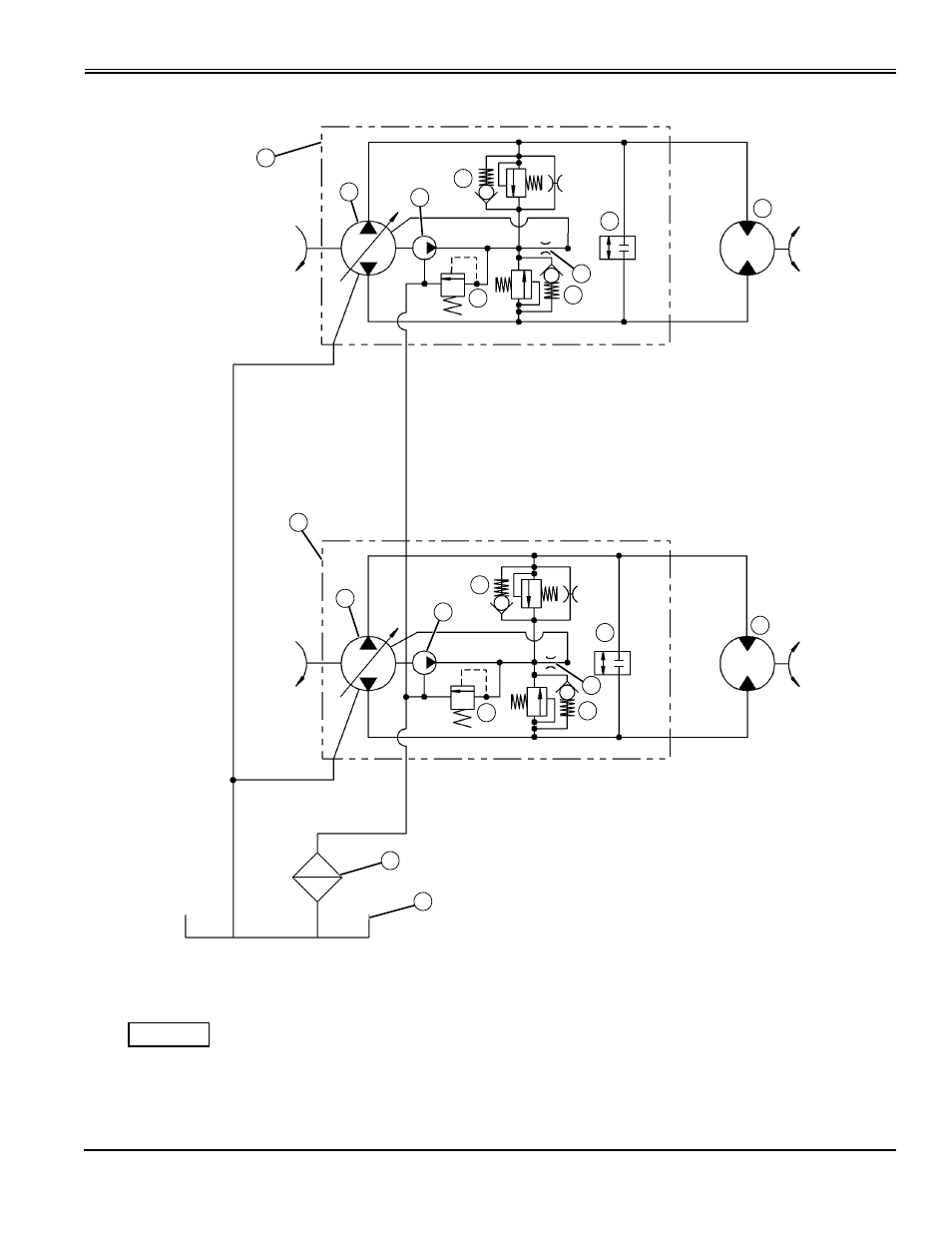 Hydraulic schematic | Great Dane Super Surfer Series II GSKH2561S User Manual | Page 56 / 78