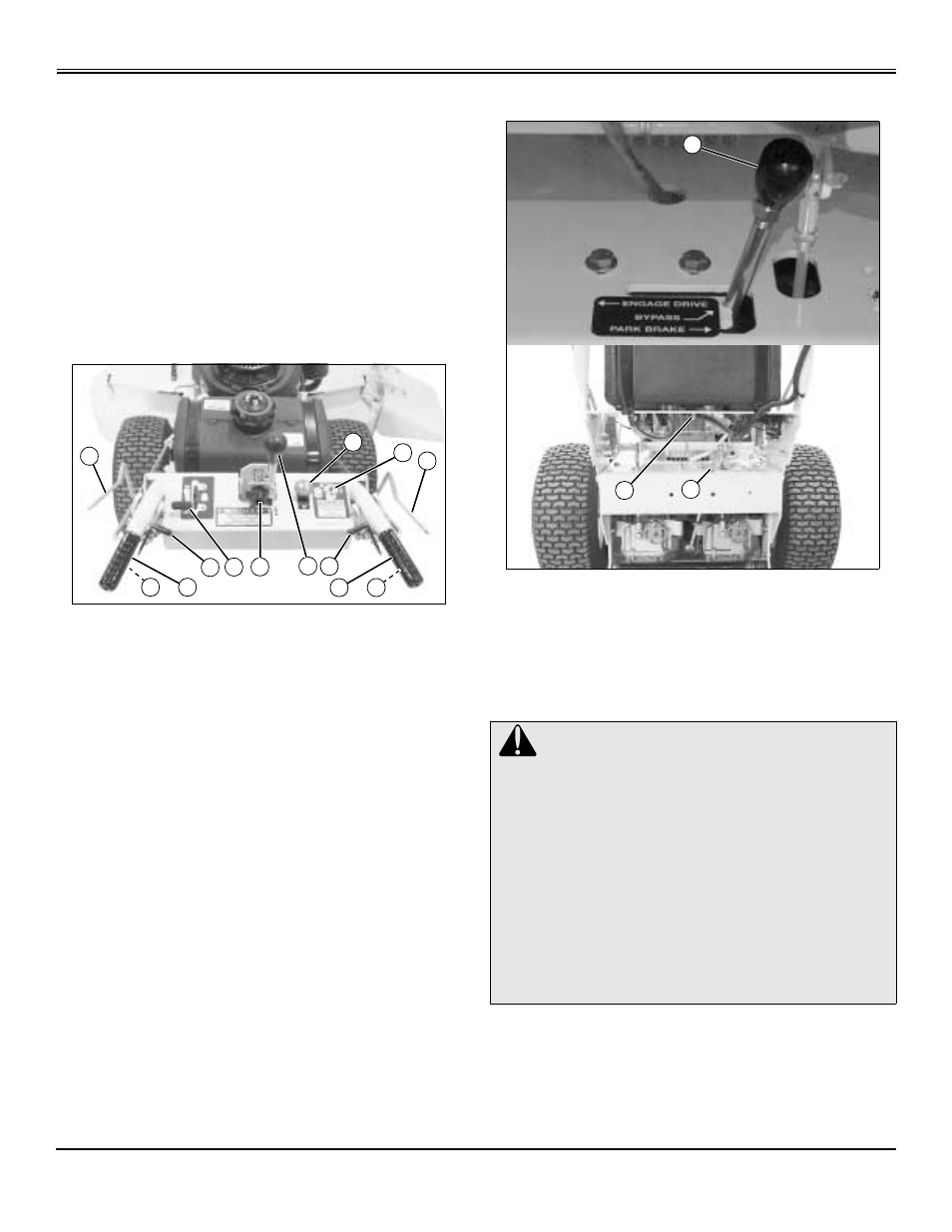Operating, Daily operating checklist, Console controls | Miscellaneous controls, Testing safety systems | Great Dane Scamper HG GDB10025 User Manual | Page 10 / 88